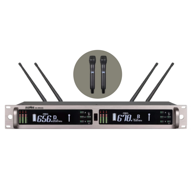 真分集U段无线话筒