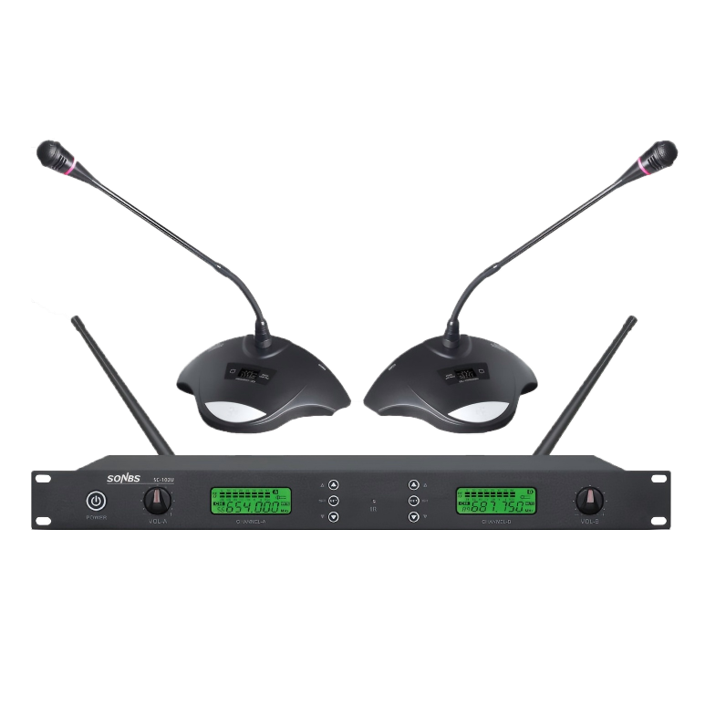 U段红外对频一拖二会议