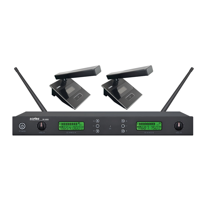 U段红外对频一拖二会议