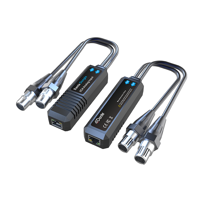 Dante双通道模拟输出转换器