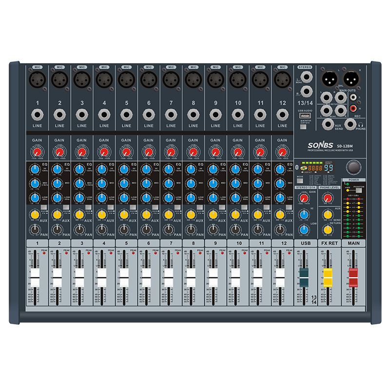 12路调音台(带MP3)