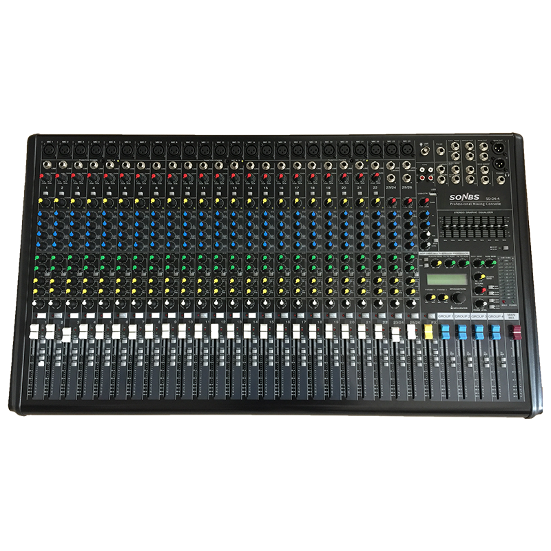 4编组24路调音台