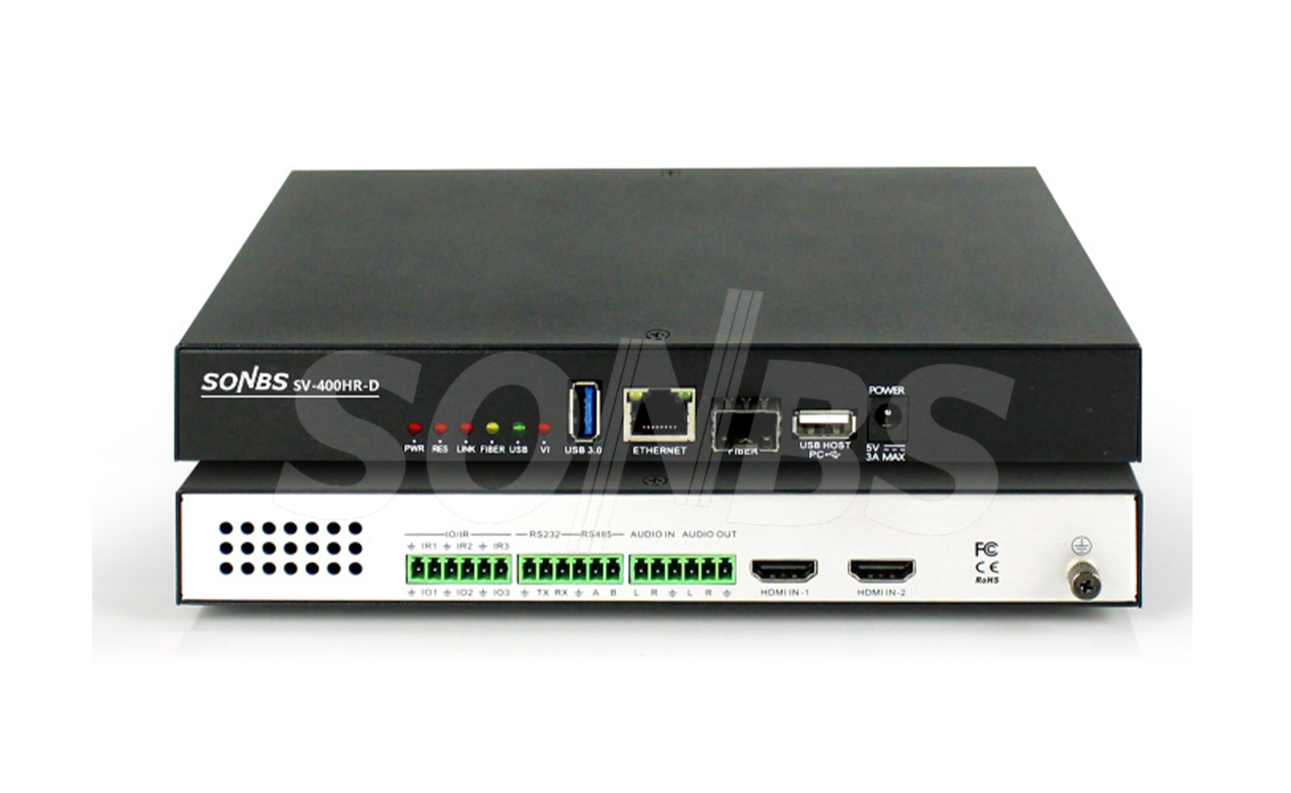 SDM分布式多媒4K HDMI信息输入单元（光纤+网络）​